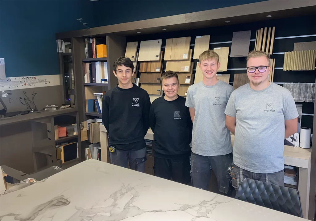 Les apprentis Kieffer Menuiserie